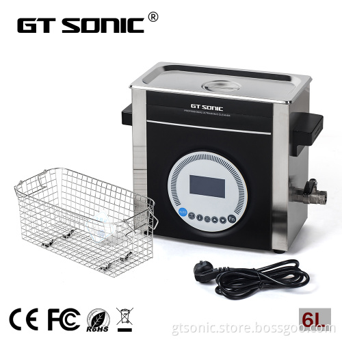 6L Laboratory Ultrasonic Cleaner with Sulper Low Noise